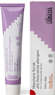 Veilchen Maske-Scrub ARGITAL – Ohne Allergene