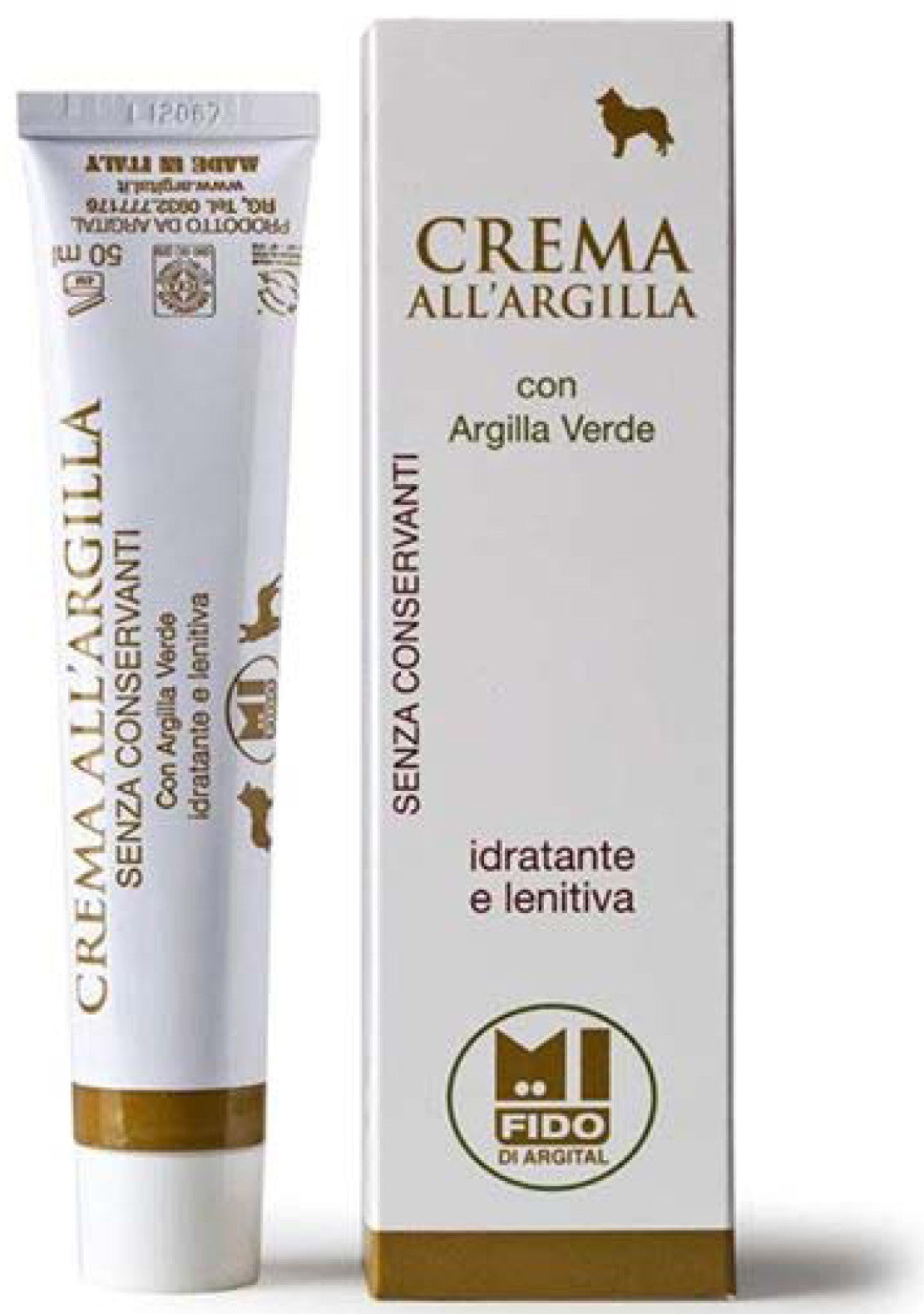 Tonerde Creme MiFido – Feuchtigkeit spendend und lindernd